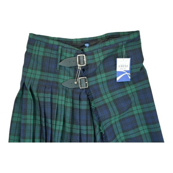 NWT Hector Russel Kilt Plaid Tartan Scotland Size 36 Waist Adjustable Unisex - Picture 3 of 5